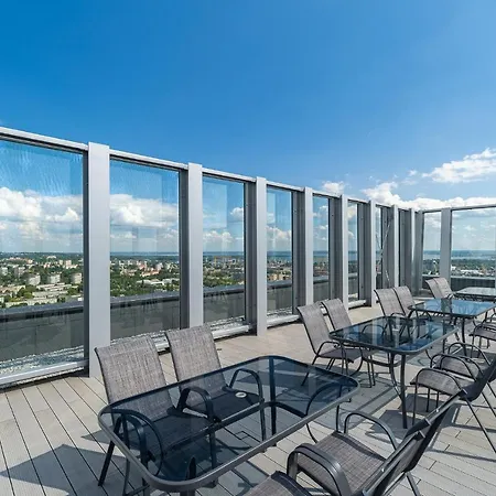 Apartmán Margi Ariela Lux 17th Floor Pool Sauna Štetín